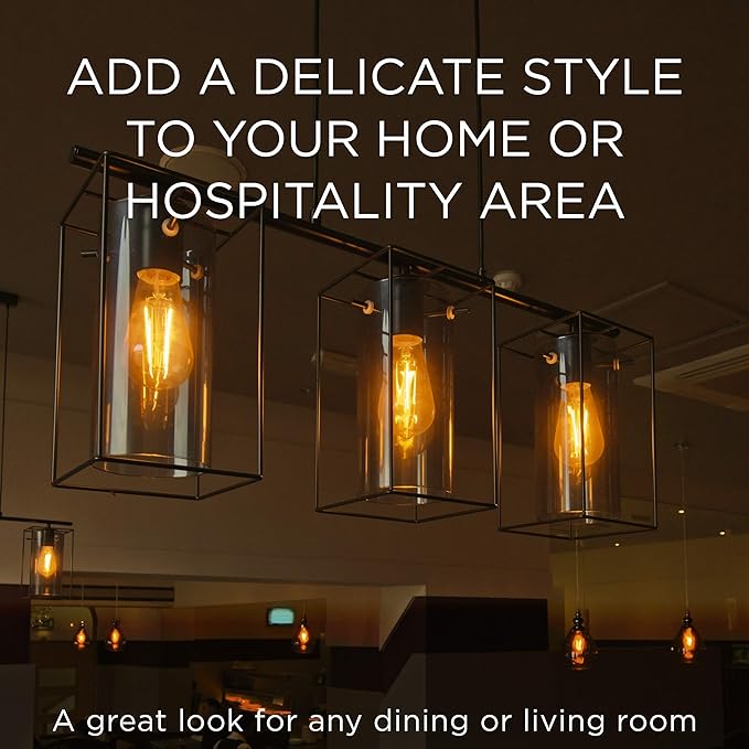 Integral LED SUNSET ST64 Bulb B22 170Lm 2.5W 1800K Non-Dimmable 300 Beam Amber Integral