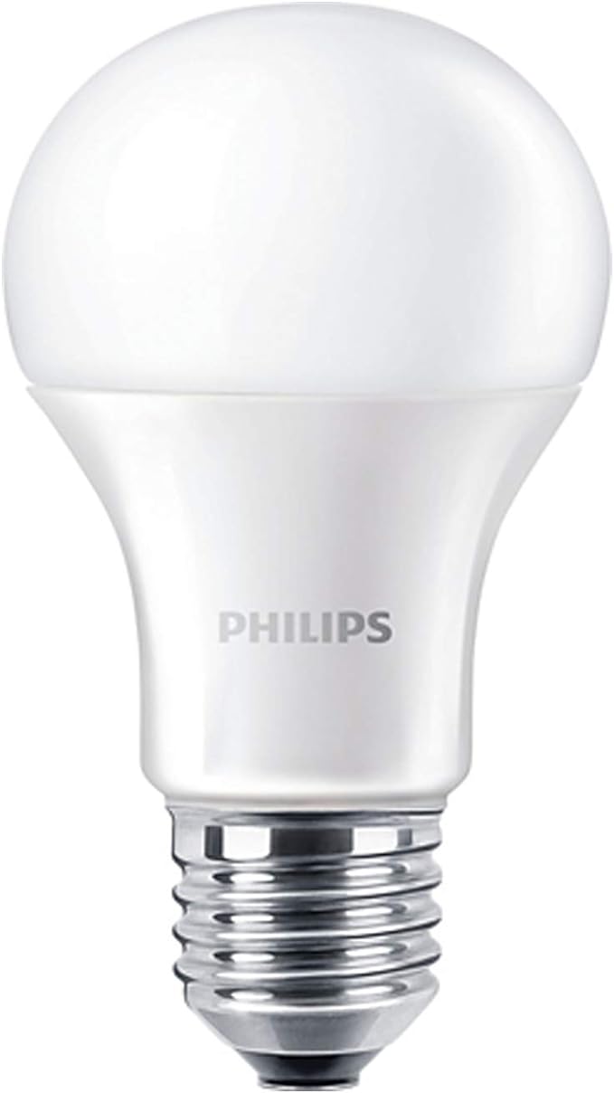 Philips LED 12.5W - 100W Equivalent Frosted A60 Light Bulbs E27 Edison Screw - Cool White (4000K), Non Dimmable, 1521 Lumen, 80+ CRI(929001312402)